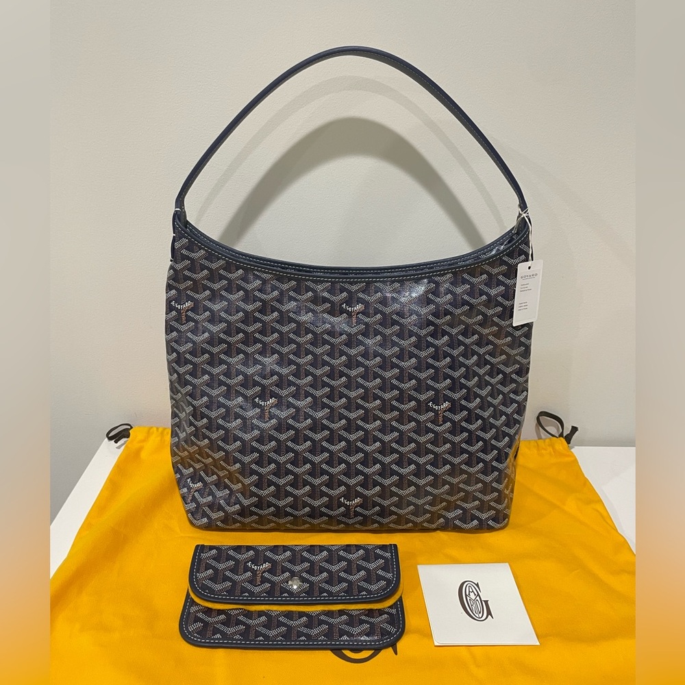 Goyard Boheme Hobo Bag Navy